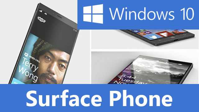 Surface Phone должен будет запускать полноценную Windows 10
