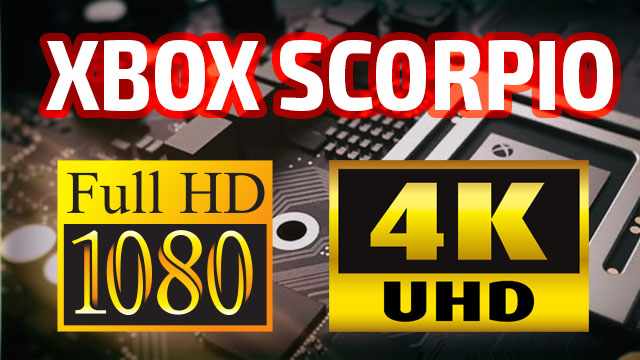 Xbox Scorpio покажет улучшенную графику на телевизорах с Full HD