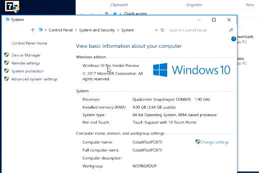 Windows 10 на ARM