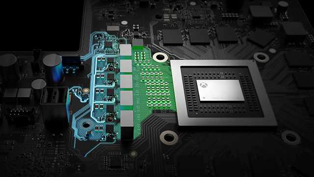 Внутри игровой консоли Xbox One X