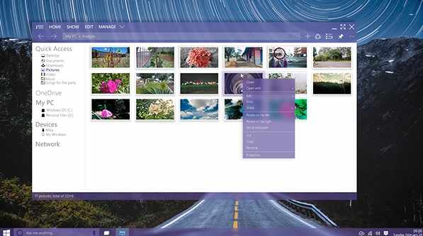 Концепты нового Проводника в Windows 10