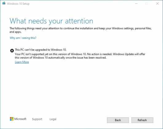 Microsoft блокирует обновление Windows 10 May 2020 Update для большего количества устройств