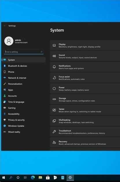 Windows 10 получает новое приложение «Параметры» с обновлением Sun Valley