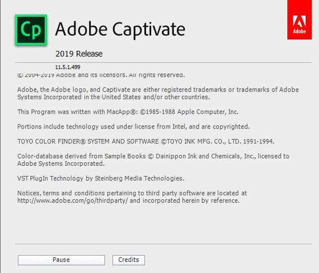 Adobe Captivate 2019 11.5.1.499 скачать бесплатно