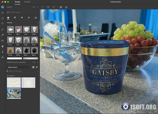 Adobe Dimension CC 2020 v3.3.0 скачать торрент