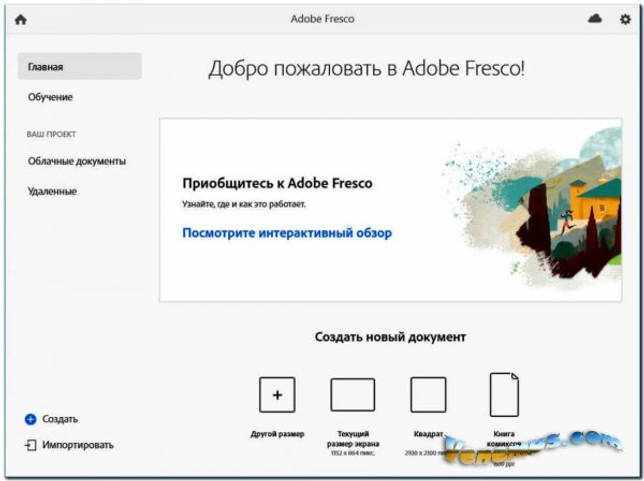 Adobe Fresco 2020 (RUS) v.1.3.0