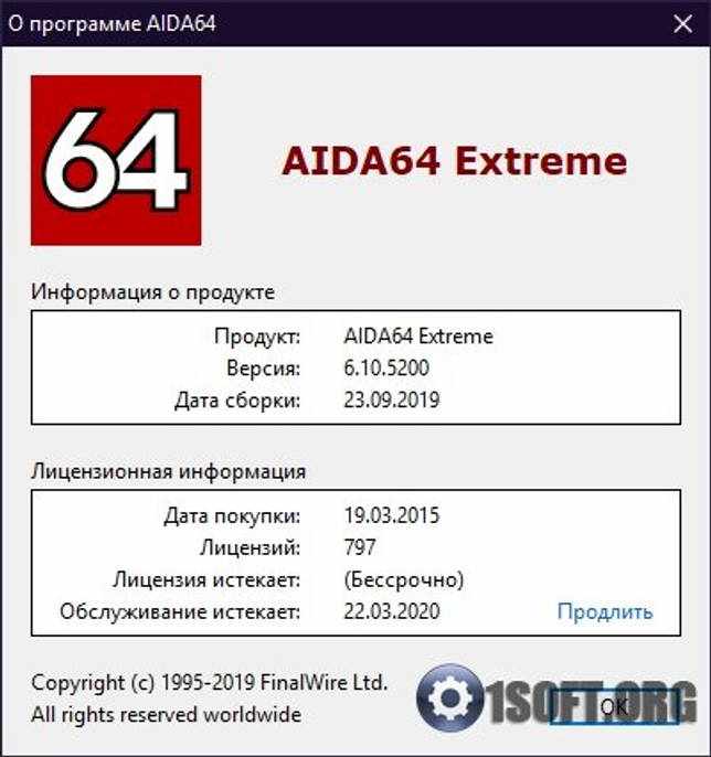 AIDA64 Extreme / Engineer 6.25.5400 на русском + ключ скачать бесплатно