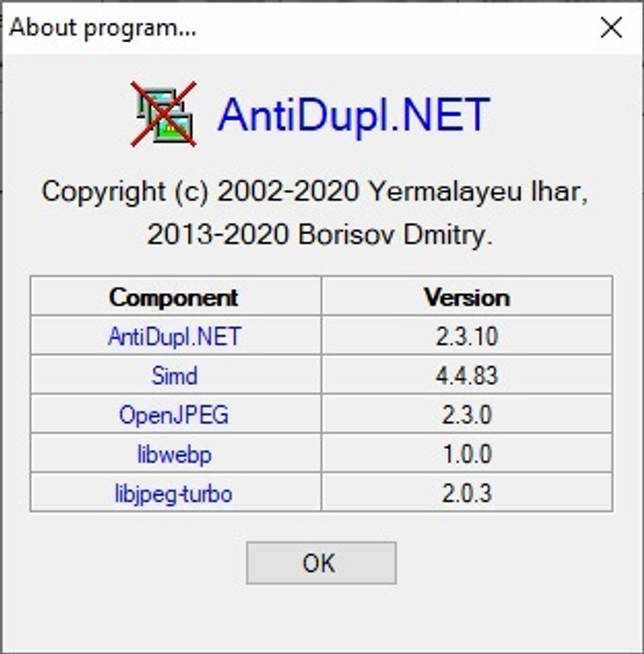 AntiDupl NET 2.3.10 на русском скачать бесплатно