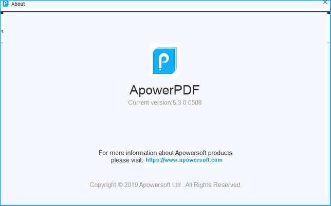 ApowerPDF 5.4.0.0617 скачать бесплатно