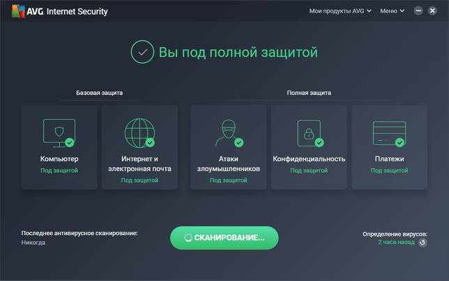 AVG Internet Security 2020 20.4.5312
