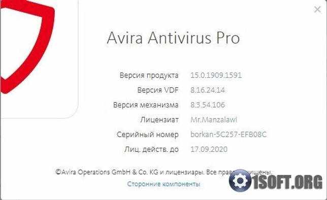 Avira Antivirus Pro 15.0.2007.1903 + код активации скачать бесплатно