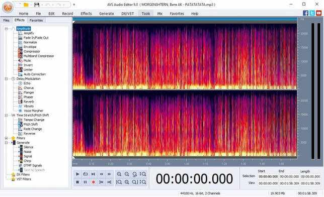AVS Audio Editor 10.0.1.547 крякнутый скачать торрент бесплатно