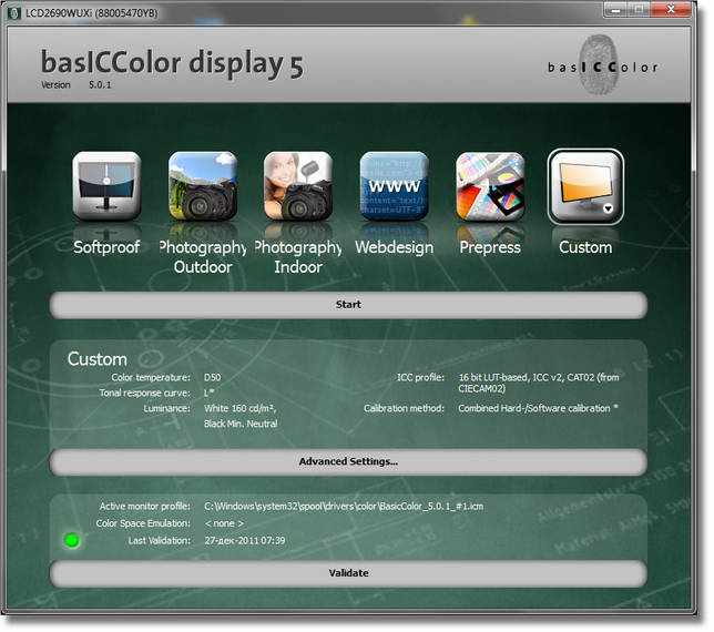 basICColor display 6.0.5 Build 2705 скачать торрент бесплатно