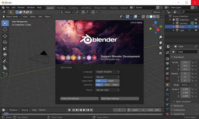 Blender 3D - программа для 3D моделирования Блендер