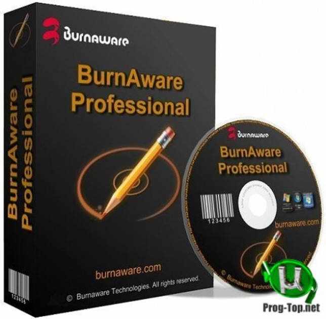 Запись любых типов CD/DVD - BurnAware Professional 13.7 RePack (& Portable) by KpoJIuK