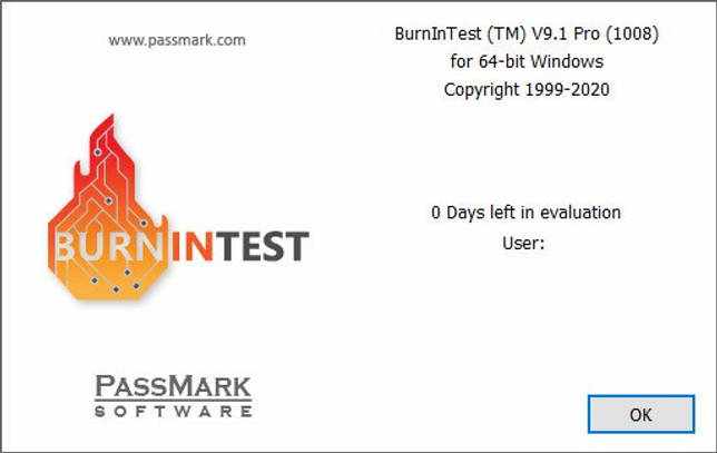 BurnInTest 9.1 Build 1008 скачать бесплатно
