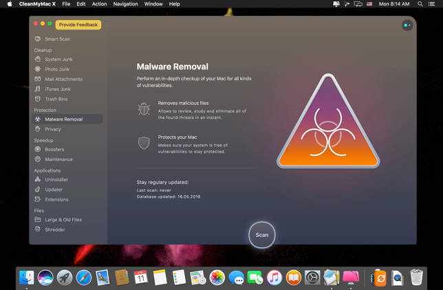 CleanMyMac X 4.3.0 полная версия + лицензионный ключ скачать бесплатно