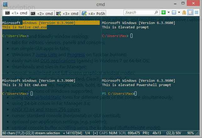 ConEmu screenshot