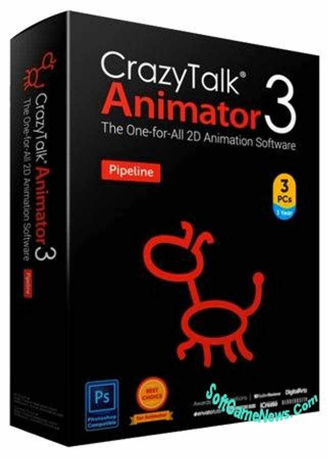 CrazyTalk Animator Pipeline v.3.3 (RUS) + Content Pack