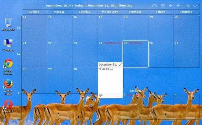 Desktop Calendar 2.3.78.5176 русская версия скачать бесплатно