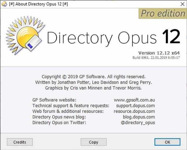 Directory Opus 12.12 Build 6961 скачать торрент бесплатно