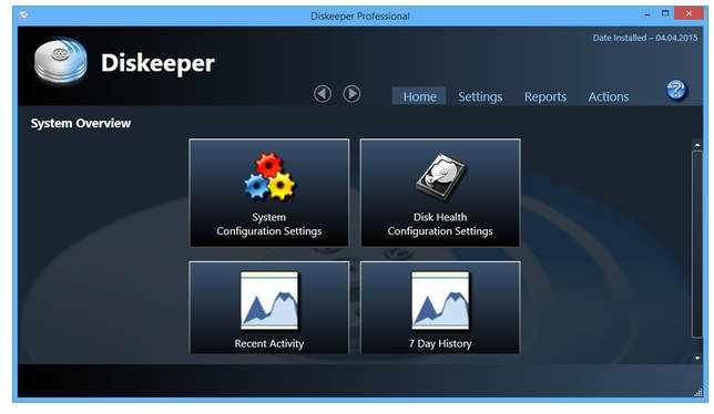 Diskeeper Pro 20.0.1300 скачать бесплатно