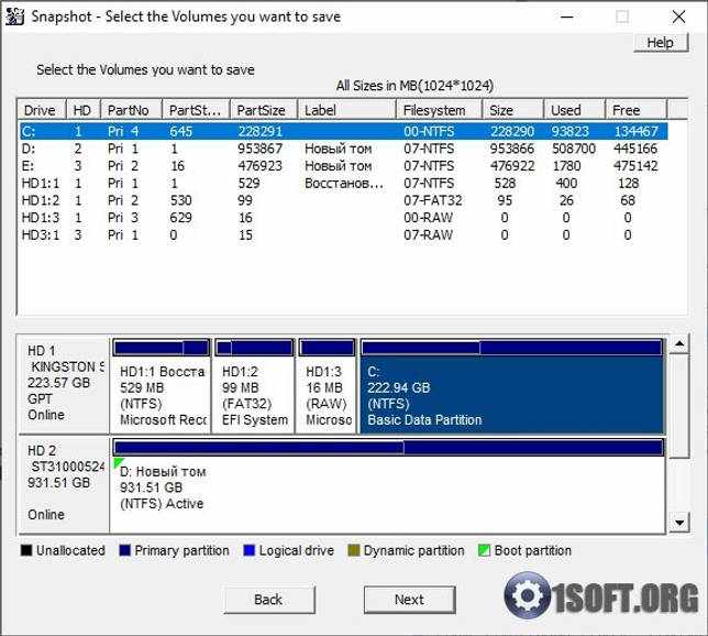 Drive SnapShot 1.48.0.18827 скачать бесплатно