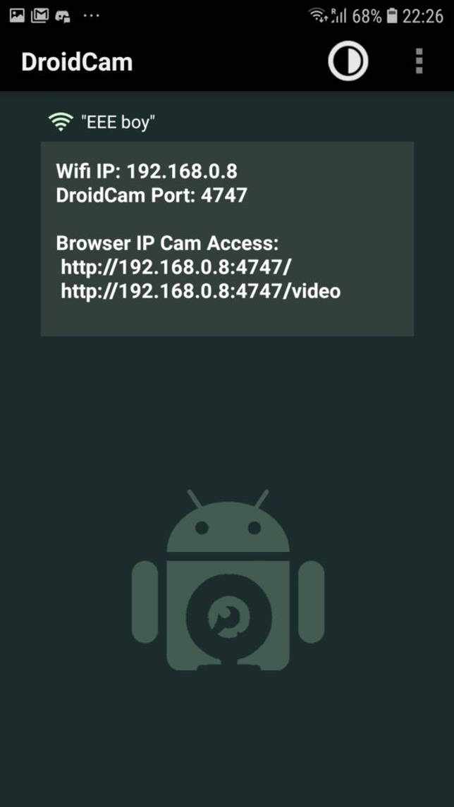 DroidCam Wireless Webcam Pro 6.0 для ПК скачать бесплатно
