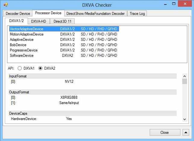 DXVA Checker 4.3.2 скачать бесплатно