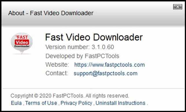 Fast Video Downloader 3.1.0.77 + код активации скачать бесплатно
