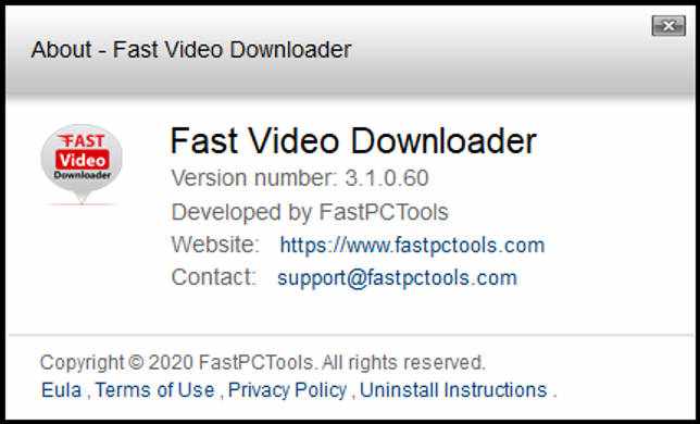 Fast Video Downloader код активации