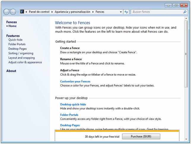Fences 3.0.9.11 крякнутый + код активации скачать бесплатно
