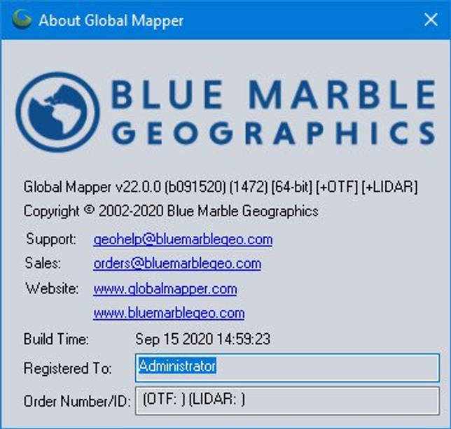 Global Mapper 22.0.0 скачать бесплатно