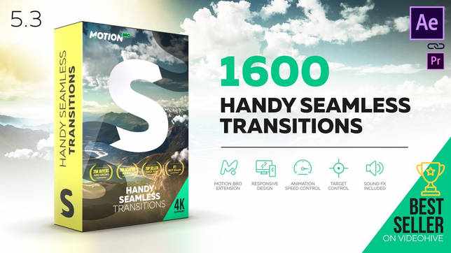 Handy Seamless Transitions 5.3 for After Effects скачать торрент бесплатно