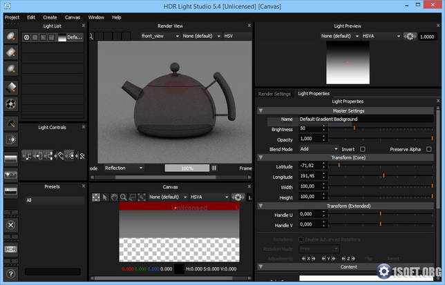 HDR Light Studio 5.4.2 скачать торрент бесплатно