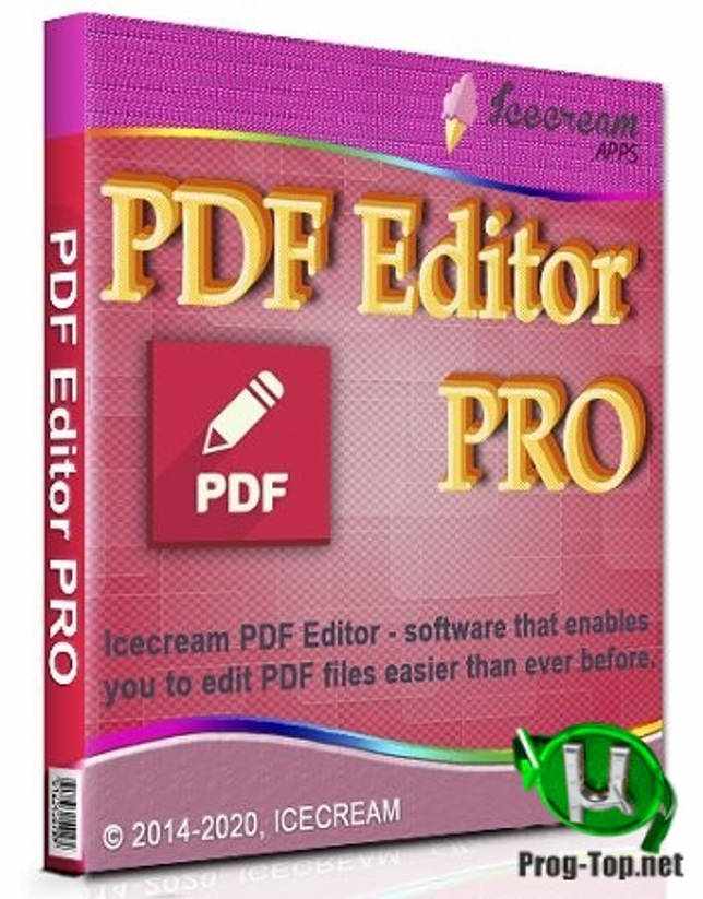 Простой PDF редактор - Icecream PDF Editor PRO 2.32 RePack (& Portable) by elchupacabra