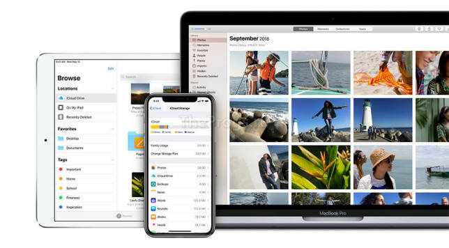 iCloud на компьютере, планшете и телефоне