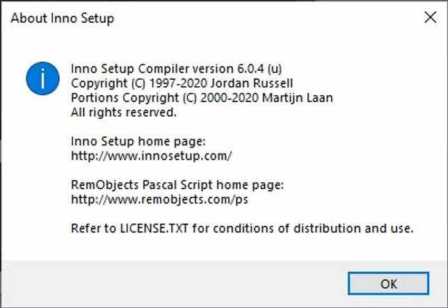 Inno Setup Compiler 6.0.5 скачать бесплатно