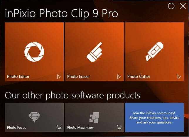 InPixio Photo Clip Professional 9.0.2 скачать бесплатно