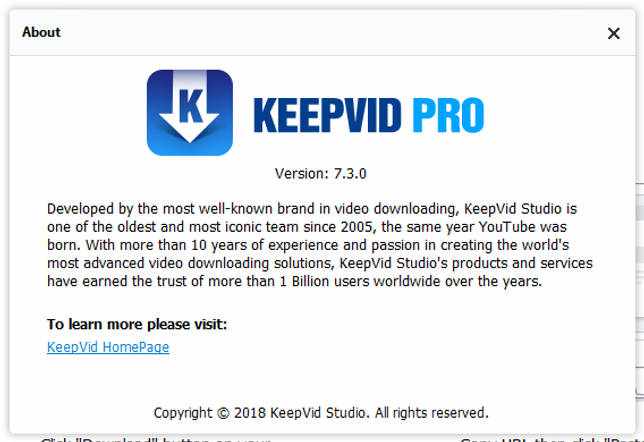 KeepVID Pro скачать с ключом