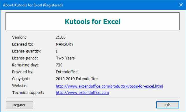Kutools for Excel 21.00 на русском скачать бесплатно
