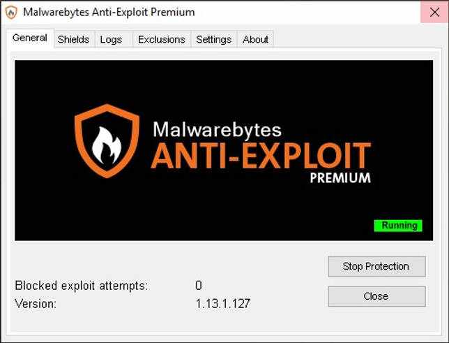 Malwarebytes Anti-Exploit Premium 1.13.1.127