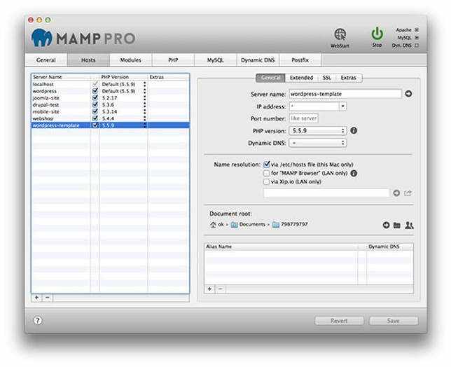 MAMP PRO 4.1.0.23975 + serial скачать бесплатно