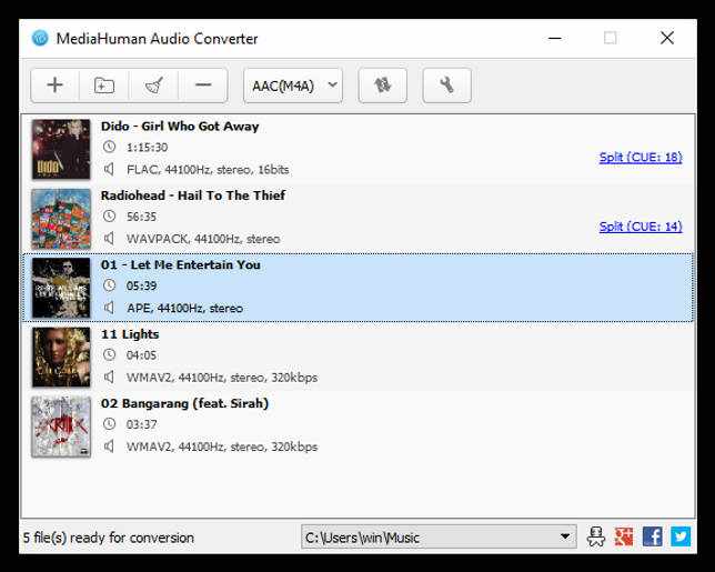 Аудио Конвертер Win Screenshot