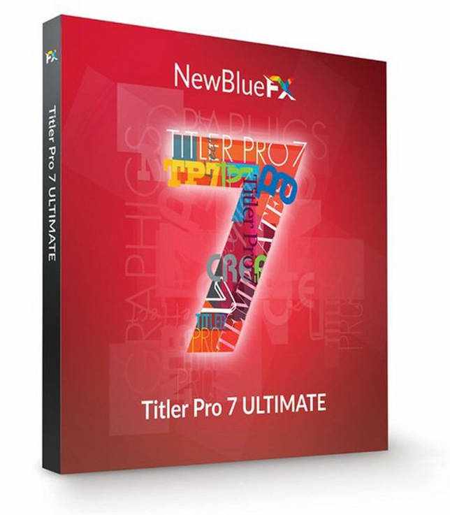 NewBlueFX Titler Pro 7 Ultimate 7.3.200903
