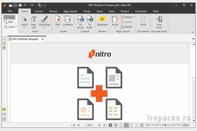 Nitro PDF Professional 13.26.3.505 + Rus скачать бесплатно