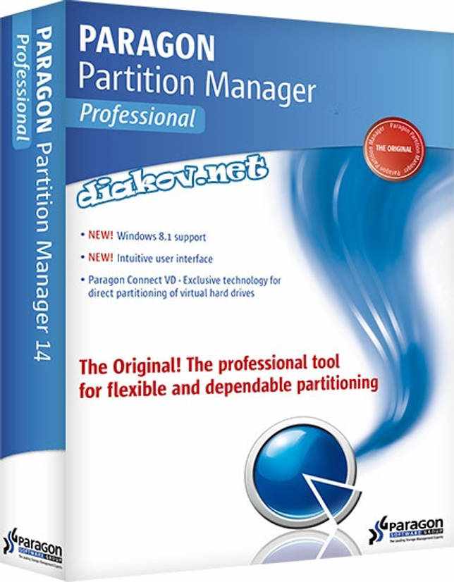Paragon Partition Manager 15 Professional 10.1.25.779