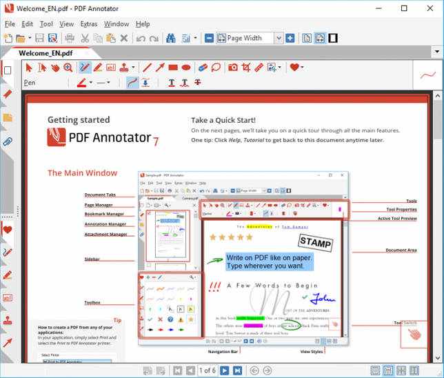 PDF Annotator 8.0.0.811 на русском скачать бесплатно