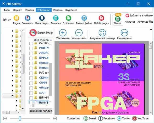 PDF Splitter 6.1.0.24 русская версия скачать бесплатно