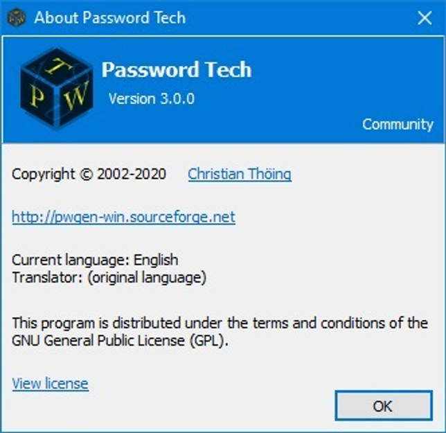 PWGen 3.2.0 скачать бесплатно